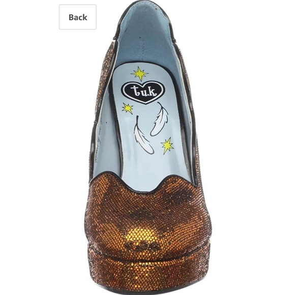 T.U.K | Belle of the Ball Copper Pumps - Picture 2 of 11